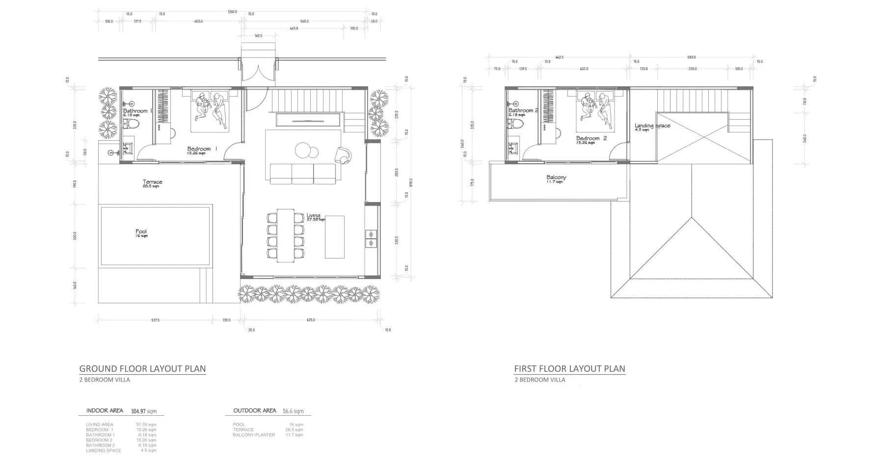 Pavita Kuvera 4 — Layout plán